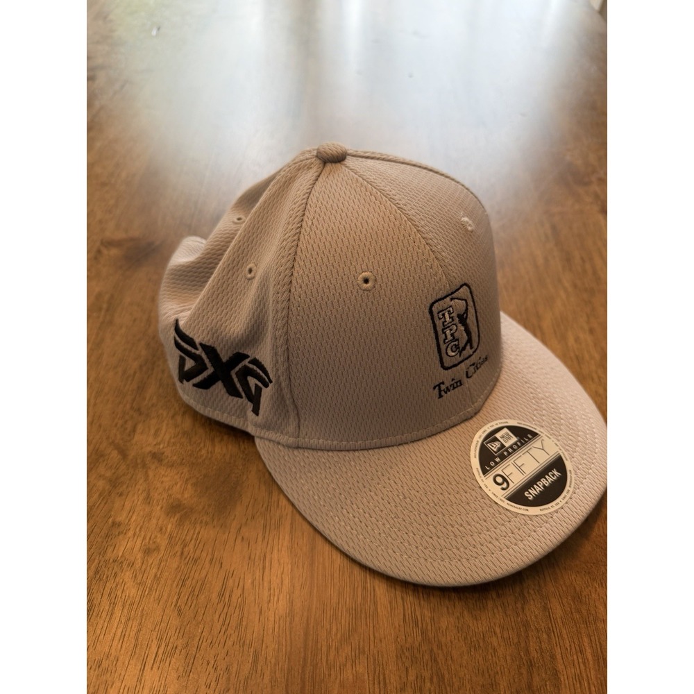 PXG New Era 9FIFTY SnapBack Hat Gray Golf Hat TPC Twin Cities